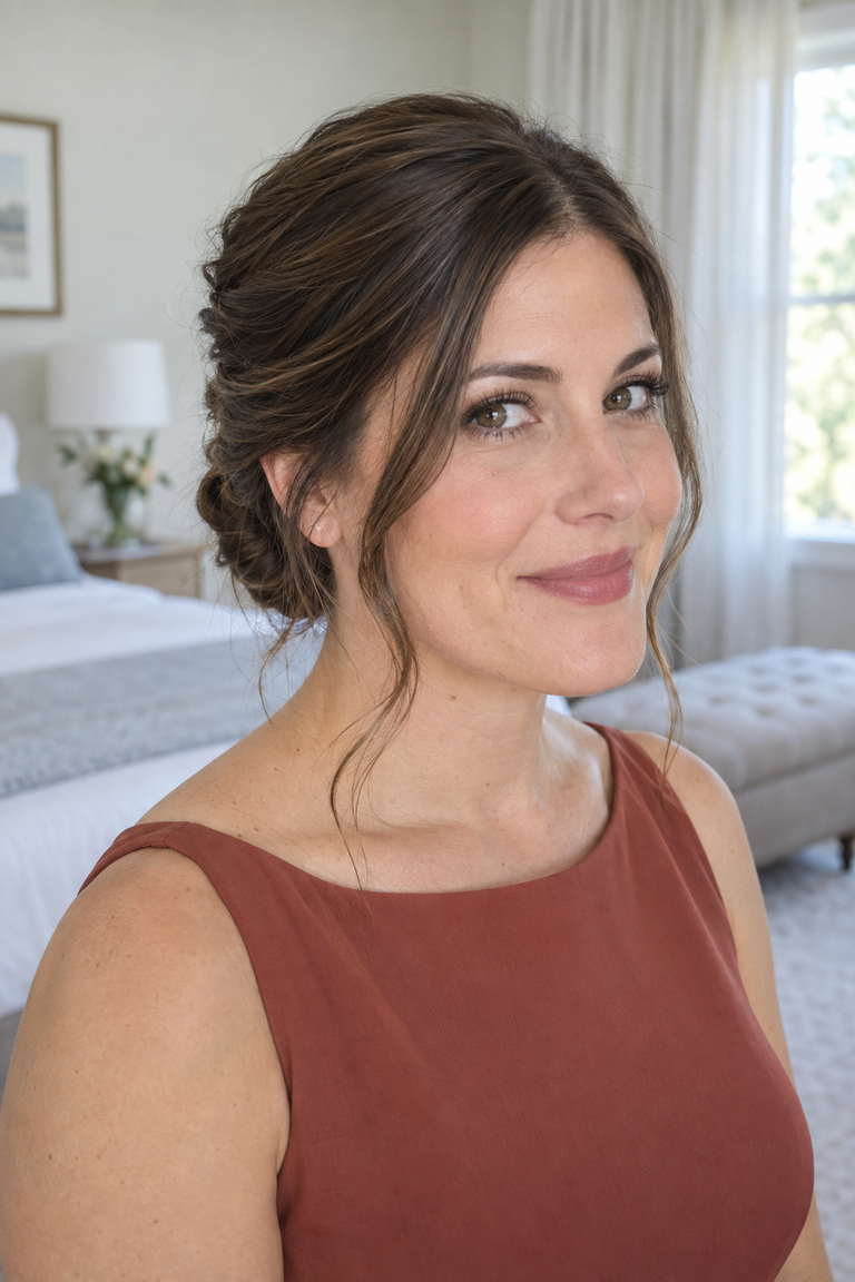 24 Updo Bridesmaid Hairstyles, From Chignons to Braided Buns