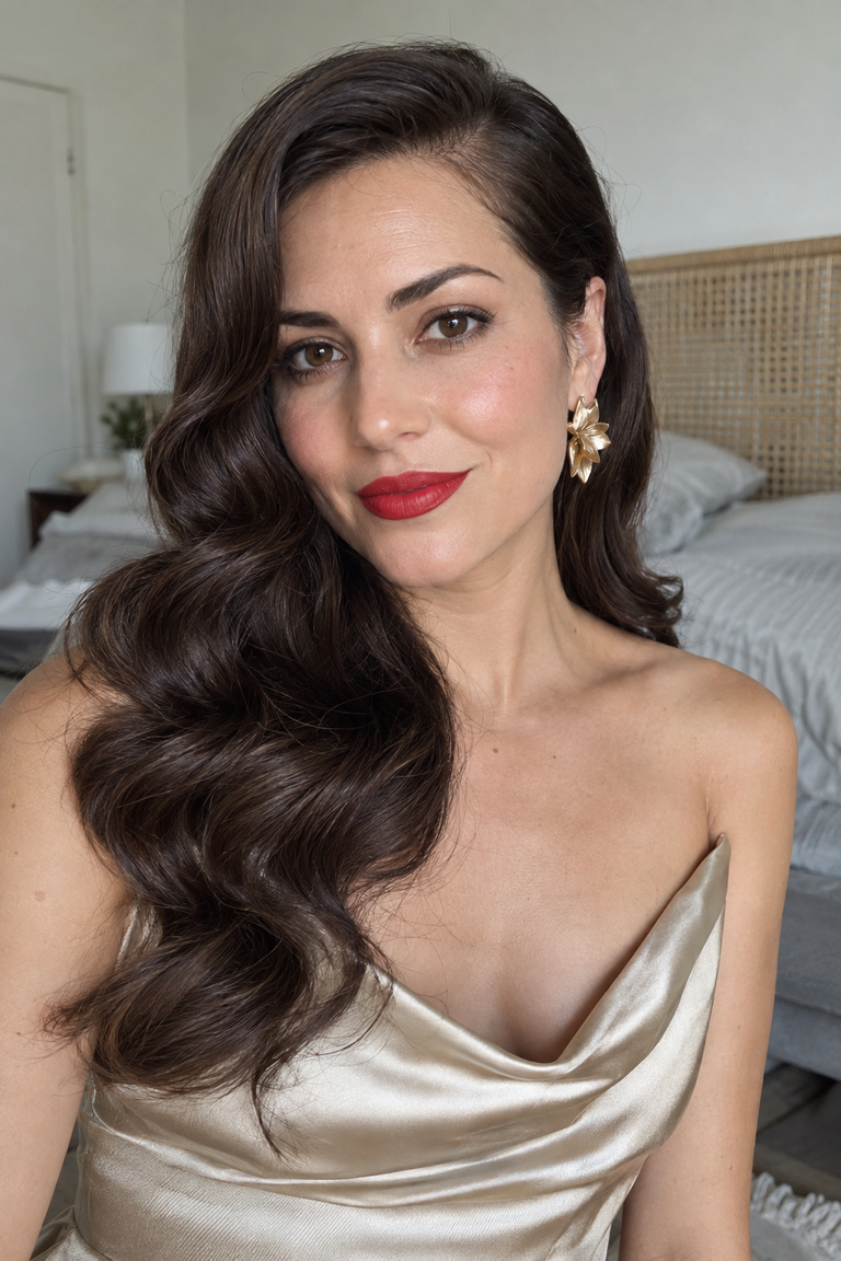 25 Wedding Hair Down Hairstyles, From Waves to Flower Crowns