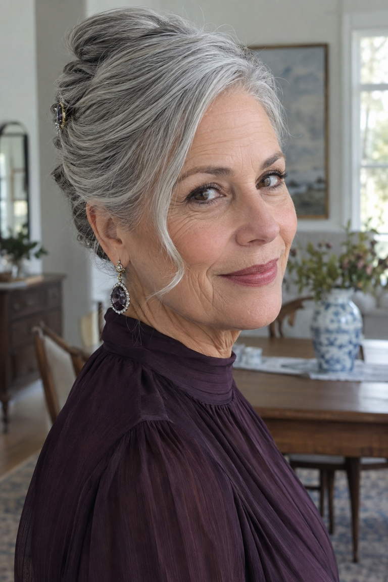 25 Mother of the Bride Updo Ideas, Chignons to Bouffants