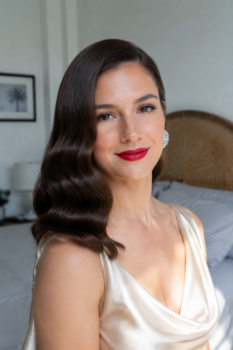 25 Medium Length Wedding Hairstyles, From Waves to Updos
